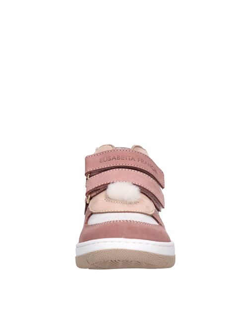 Sneakers in pelle ELISABETTA FRANCHI | F1A9-E0104-0121A525BIANCO-ROSA-PLATINO